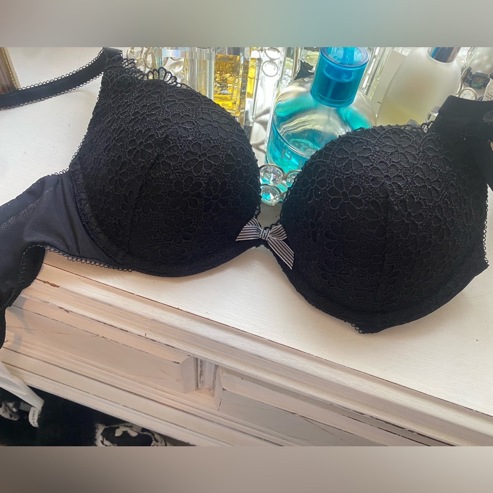 Victoria Secret rhinestone studded bra